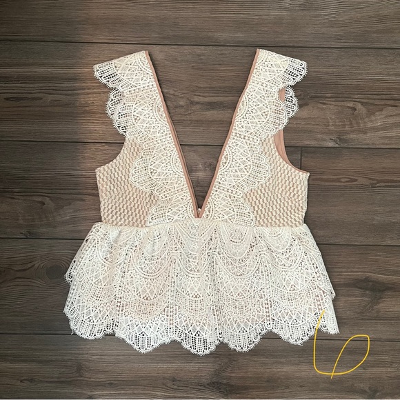 TOPSHOP Luxury Line- Layered Tank Blouse 6 - Picture 1 of 2